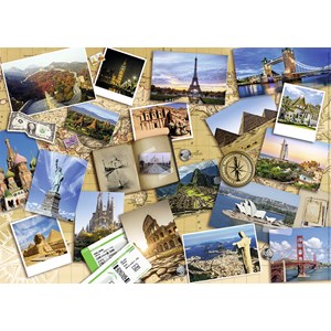 Nathan (87623) - "Monuments of the World" - 1000 piezas