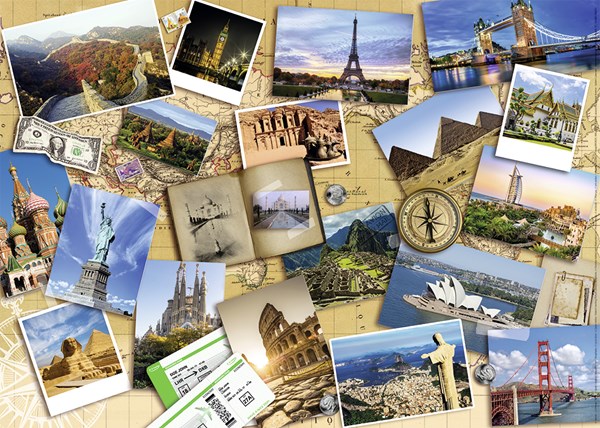 Nathan (87623) - "Monuments of the World" - 1000 piezas