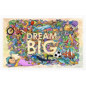 Pintoo (h1671) - "Dream Big" - 1000 piezas