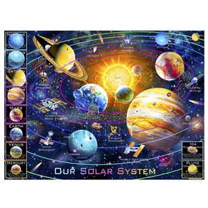Pintoo (h2133) - Adrian Chesterman: "Solar System" - 1200 piezas