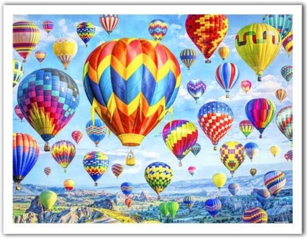 Pintoo (h2085) - Lars Stewart: "Hot Air Balloon Festival" - 1200 piezas