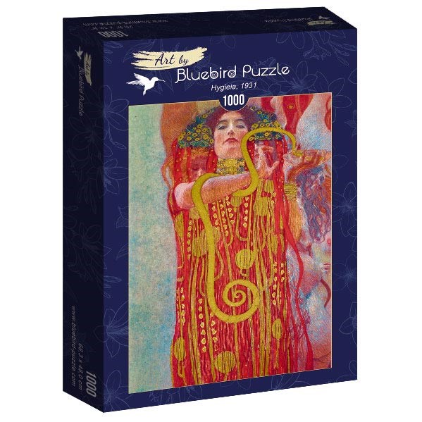 Bluebird Puzzle (60087) - Gustav Klimt: "Hygieia, 1931" - 1000 piezas