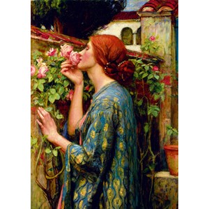 Bluebird Puzzle (60096) - John William Waterhouse: "The Soul of the Rose, 1903" - 1000 piezas