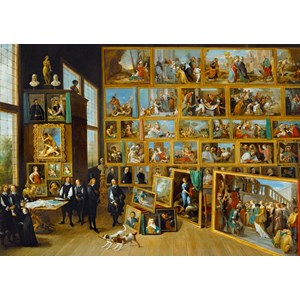 Bluebird Puzzle (60054) - David Teniers the Younger: "The Art Collection of Archduke Leopold Wilhelm in Brussels, 1652" - 1000 piezas