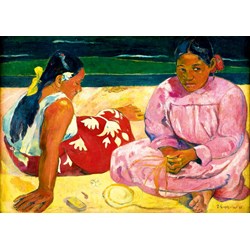 Bluebird Puzzle (60076) - Paul Gauguin: "Tahitian Women on the Beach, 1891" - 1000 piezas
