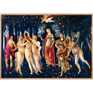 Bluebird Puzzle (60057) - Sandro Botticelli: "La Primavera (Spring), 1482" - 1000 piezas