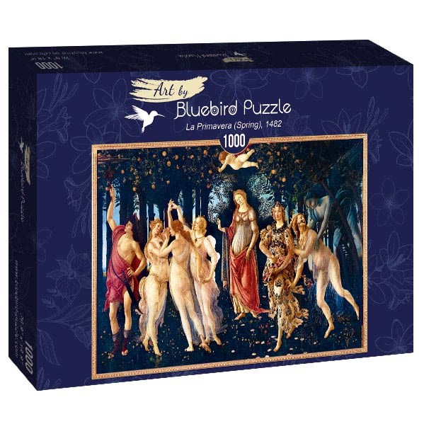 Bluebird Puzzle (60057) - Sandro Botticelli: "La Primavera (Spring), 1482" - 1000 piezas