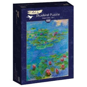 Bluebird Puzzle (60062) - Claude Monet: "Water Lilies, 1917" - 1000 piezas