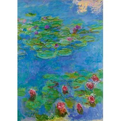 Bluebird Puzzle (60062) - Claude Monet: "Water Lilies, 1917" - 1000 piezas