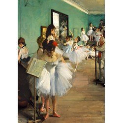 Bluebird Puzzle (60046) - Edgar Degas: "The Dance Class, 1874" - 1000 piezas