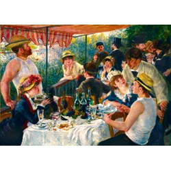 Bluebird Puzzle (60048) - Pierre-Auguste Renoir: "Luncheon of the Boating Party, 1881" - 1000 piezas