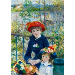 Bluebird Puzzle (60050) - Pierre-Auguste Renoir: "Two Sisters (On the Terrace), 1881" - 1000 piezas