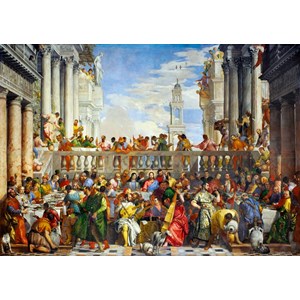 Bluebird Puzzle (60011) - Paolo Veronese: "The Wedding at Cana, 1563" - 1000 piezas