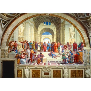Bluebird Puzzle (60013) - Raphael: "The School of Athens, 1511" - 1000 piezas
