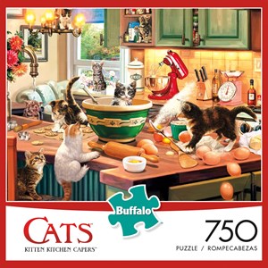 Buffalo Games (17080) - Steve Read: "Kitten Kitchen Capers" - 750 piezas