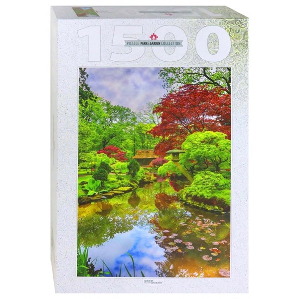 Step Puzzle (83064) - "Japanese Garden in Den Haag" - 1500 piezas