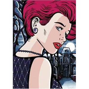Dino (53271) - "Pop Art, Mysterious Woman" - 1000 piezas