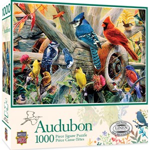 MasterPieces (31978) - "Backyard Birds" - 1000 piezas