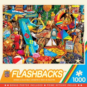 MasterPieces (72038) - "Beach Time Flea Market" - 1000 piezas