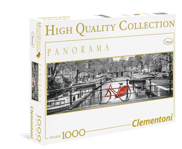 Clementoni (39386) - "Amsterdam Bicycle" - 1000 piezas