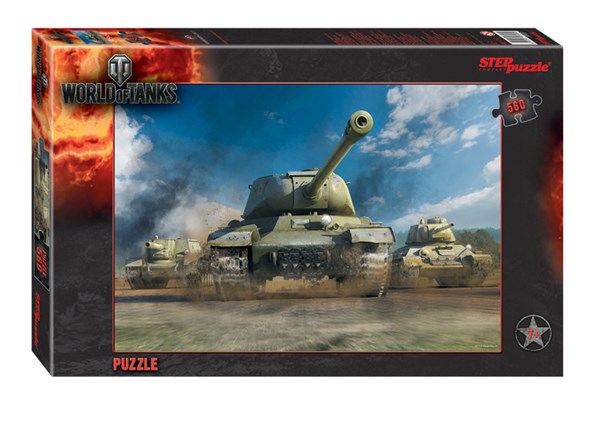 Step Puzzle (97027) - "World of Tanks" - 560 piezas