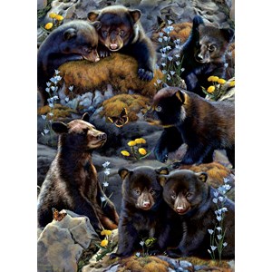 SunsOut (56452) - Rebecca Latham: "Bear Cubs" - 500 piezas