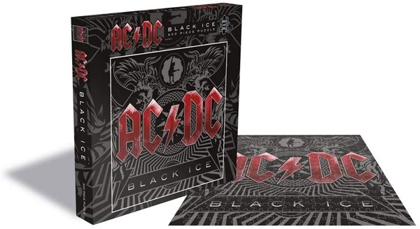 Zee Puzzle (25754) - "AC/DC, Black Ice" - 500 piezas
