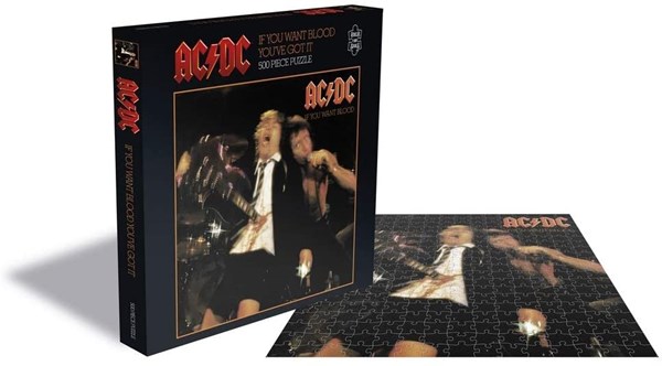Zee Puzzle (25756) - "AC/DC, If You Want Blood" - 500 piezas