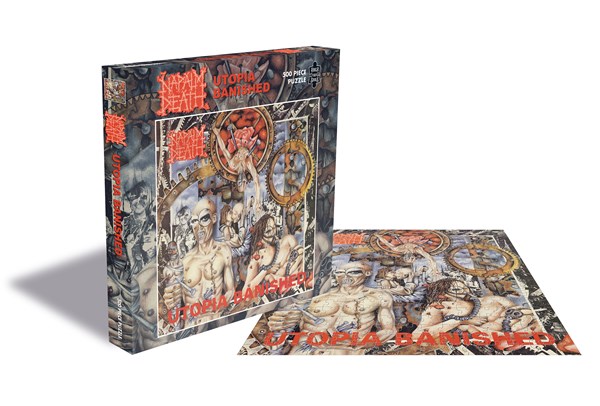 Zee Puzzle (26708) - "Napalm Death, Utopia Banished" - 500 piezas