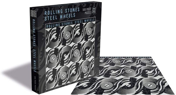 Zee Puzzle (25658) - "The Rolling Stones, Steel Wheels" - 500 piezas