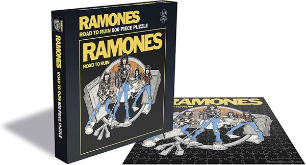 Zee Puzzle (23451) - "Ramones, Road To Ruin" - 500 piezas