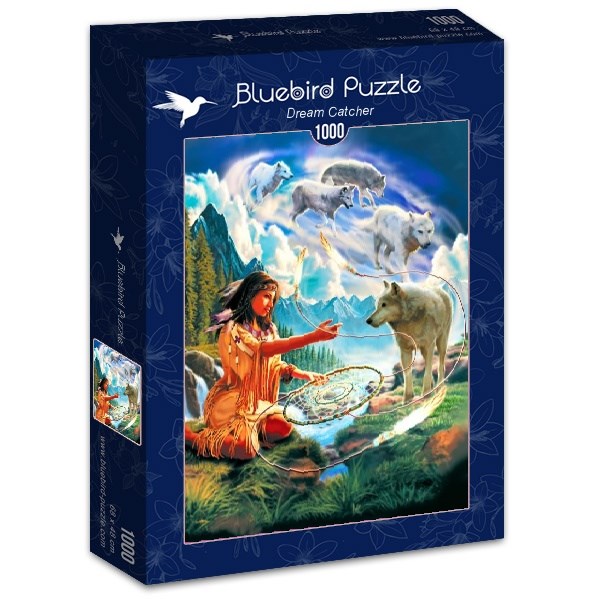 Bluebird Puzzle (70126) - Robin Koni: "Dream Catcher" - 1000 piezas