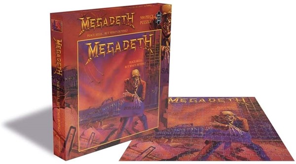 Zee Puzzle (26223) - "Megadeth, Peace Sells" - 500 piezas