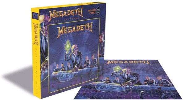 Zee Puzzle (26703) - "Megadeth, Rust In Peace" - 500 piezas