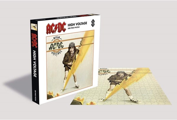 Zee Puzzle (25753) - "AC/DC, High Voltage" - 500 piezas