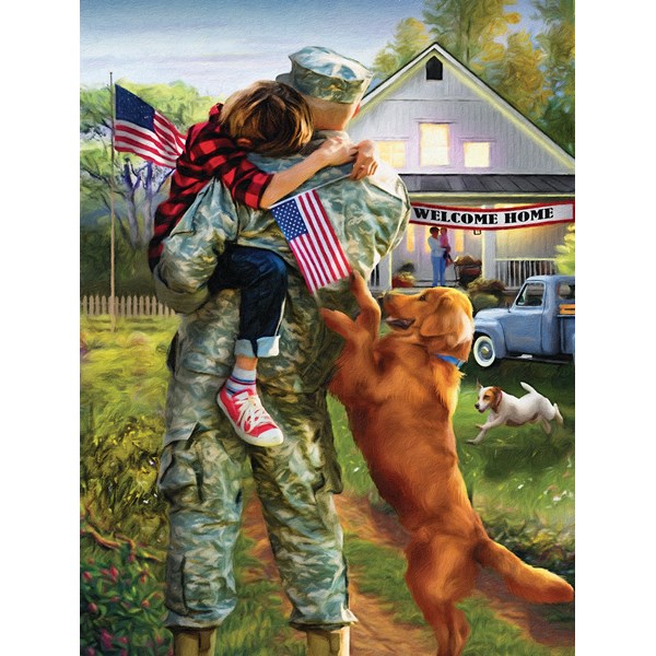 SunsOut (29741) - Tom Wood: "A Warm Welcome Home" - 300 piezas