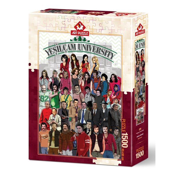 Art Puzzle (4588) - "Yesilcam University" - 1500 piezas