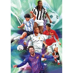 Art Puzzle (5194) - "Legendary Footballers" - 1000 piezas