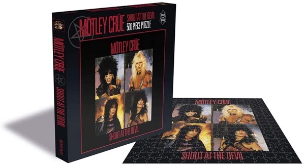 Zee Puzzle (25159) - "Motley Crue, Shout at the Devil" - 500 piezas