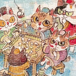 Pintoo (h2112) - Pao Mian: "The Leisure Life of the Cats" - 300 piezas