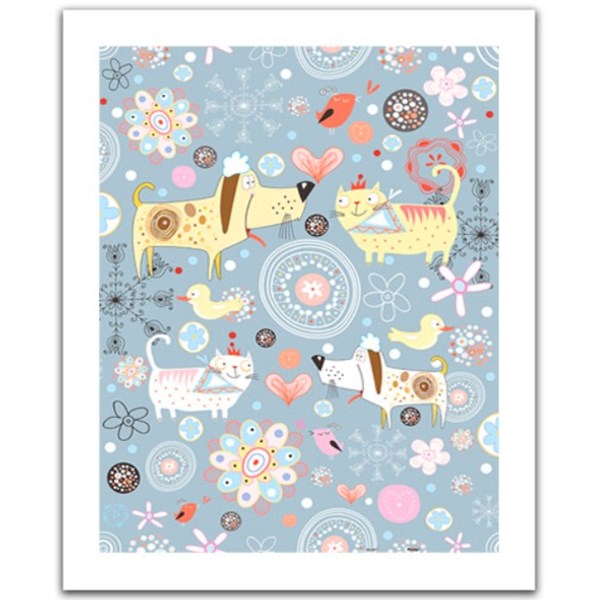 Pintoo (h1526) - "Cats & Dogs" - 500 piezas