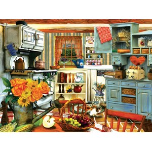 SunsOut (28851) - Tom Wood: "Grandma's Country Kitchen" - 1000 piezas