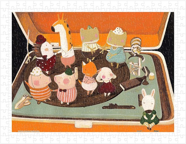 Pintoo (h1710) - Nan Jun: "Love Song" - 300 piezas