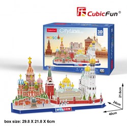Cubic Fun (mc266h) - "Cityline, Moscow" - 204 piezas
