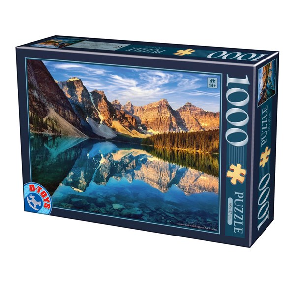 D-Toys (75765) - "Moraine Lake, Canada" - 1000 piezas