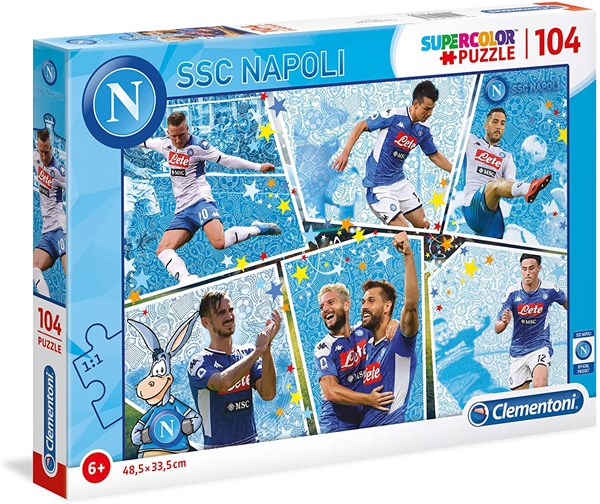 Clementoni (27138) - "SSC Napoli" - 104 piezas