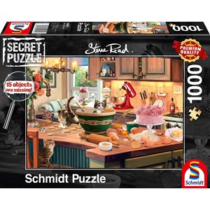 Schmidt Spiele (59919) - "In the kitchen" - 1000 piezas