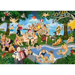 Schmidt Spiele (59687) - Beryl Cook: "Summer Festival" - 1000 piezas