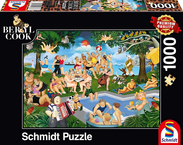 Schmidt Spiele (59687) - Beryl Cook: "Summer Festival" - 1000 piezas