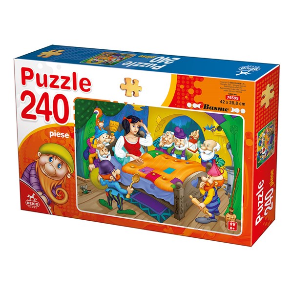Deico (76595) - "Snow White and the 7 Dwarfs" - 240 piezas